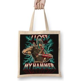 Baskı Dükkanı Thor I Lost My Hammer Bez Çanta