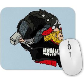 Baskı Dükkanı Thor Odinson Bent Back Skull Mouse Pad