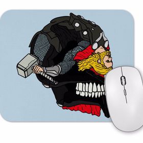 Baskı Dükkanı Thor Odinson Bent Back Skull Mouse Pad