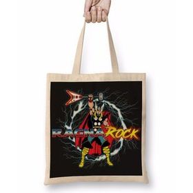 Baskı Dükkanı Thor Ragna Rock Bez Çanta