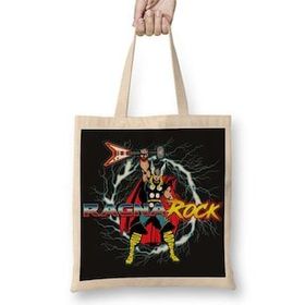 Baskı Dükkanı Thor Ragna Rock Bez Çanta