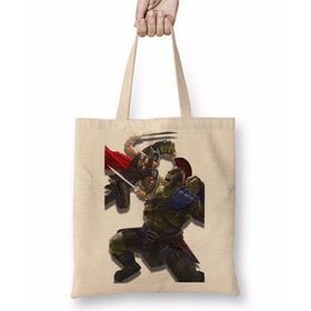 Baskı Dükkanı Thor Ragnarok Marvel Bez Çanta