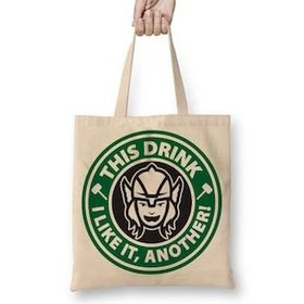 Baskı Dükkanı Thor This Drink I Like It Another Bez Çanta