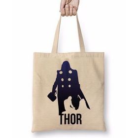 Baskı Dükkanı Thor Vingador Bez Çanta