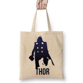 Baskı Dükkanı Thor Vingador Bez Çanta