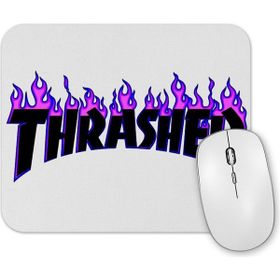 Baskı Dükkanı Thrasher Logo Mouse Pad