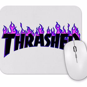 Baskı Dükkanı Thrasher Logo Mouse Pad