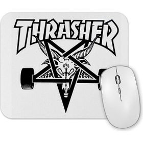 Baskı Dükkanı Thrasher Skate Skateboard Mouse Pad