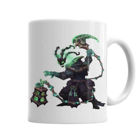 Baskı Dükkanı Thresh 03 Sihirli Porselen Kupa