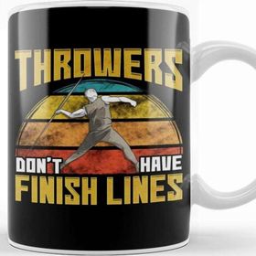 Baskı Dükkanı Throwers Don't Have Finish Lines Funny Javelin Kupa