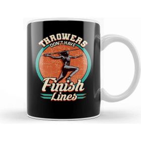 Baskı Dükkanı Throwers Don't Have Finish Lines Javelin Throwing Kupa