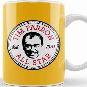 Baskı Dükkanı Tim Farron All Star Converse Logo Kupa
