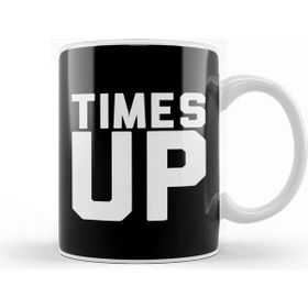 Baskı Dükkanı Times Up Bold Slogan Kupa