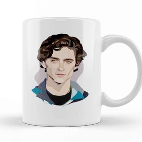 Baskı Dükkanı Timothée Chalamet Kupa