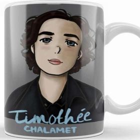 Baskı Dükkanı Timothée Chalamet Kupa