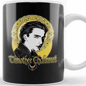 Baskı Dükkanı Timothée Chalamet Kupa