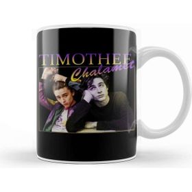 Baskı Dükkanı Timothee Chalamet Retro Style Kupa