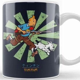 Baskı Dükkanı Tintin Retro Japanese Kupa