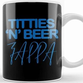 Baskı Dükkanı Titties N Beer Frank Zappa Kupa