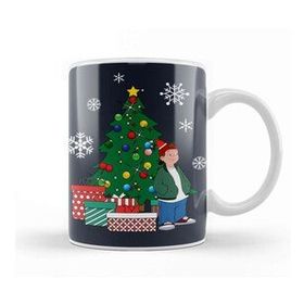 Baskı Dükkanı Tj Recess Around The Christmas Tree Porselen Beyaz Kupa Bardak