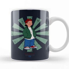 Baskı Dükkanı Tj Retro Japanese Recess Porselen Beyaz Kupa Bardak