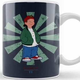 Baskı Dükkanı Tj Retro Japanese Recess Porselen Beyaz Kupa Bardak