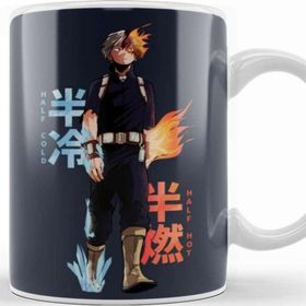 Baskı Dükkanı Todoroki Boku No Hero Shouto Todoroki V2 Porselen Beyaz Kupa Bardak