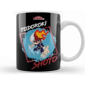 Baskı Dükkanı Todoroki My Hero Academia 01 Porselen Beyaz Kupa Bardak