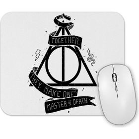 Baskı Dükkanı Together They Make One Master of Death Mouse Pad
