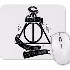 Baskı Dükkanı Together They Make One Master of Death Mouse Pad