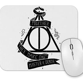 Baskı Dükkanı Together They Make One Master of Death Mouse Pad