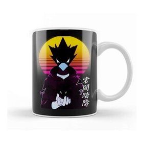 Baskı Dükkanı Tokoyami Fumikage Dark Shadow Boku No 01 Porselen Beyaz Kupa Bardak