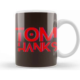 Baskı Dükkanı Tom Hanks Beyaz Porselen Kupa Bardak