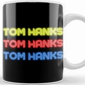 Baskı Dükkanı Tom Hanks Beyaz Porselen Kupa Bardak