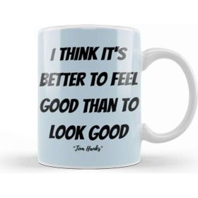 Baskı Dükkanı Tom Hanks Quotes Gifts Vintage Retro Rainbow Style Porselen Beyaz Kupa Bardak