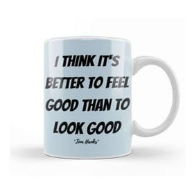 Baskı Dükkanı Tom Hanks Quotes Gifts Vintage Retro Rainbow Style Porselen Beyaz Kupa Bardak