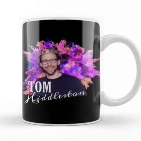 Baskı Dükkanı Tom Hiddleston Porselen Beyaz Kupa Bardak