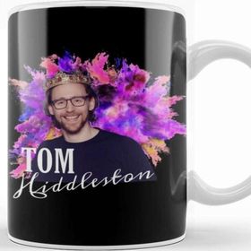 Baskı Dükkanı Tom Hiddleston Porselen Beyaz Kupa Bardak