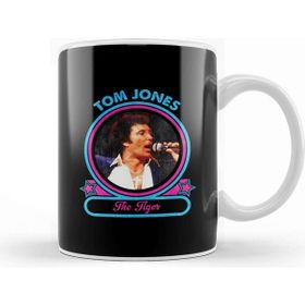 Baskı Dükkanı Tom Jones The Tiger Porselen Beyaz Kupa Bardak