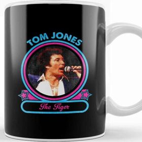 Baskı Dükkanı Tom Jones The Tiger Porselen Beyaz Kupa Bardak