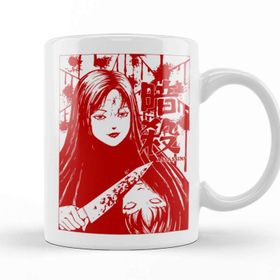 Baskı Dükkanı Tomie Junji Ito Porselen Beyaz Kupa Bardak