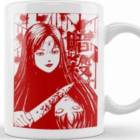 Baskı Dükkanı Tomie Junji Ito Porselen Beyaz Kupa Bardak