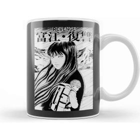 Baskı Dükkanı Tomie Junji Ito Tomie Manga Porselen Beyaz Kupa Bardak