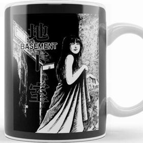 Baskı Dükkanı Tomie Junji Ito Uzumaki Porselen Beyaz Kupa Bardak