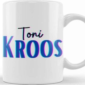 Baskı Dükkanı Toni Kroos Porselen Beyaz Kupa Bardak