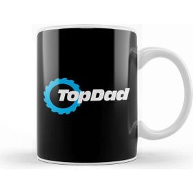 Baskı Dükkanı Top Dad Top Gear Logo Kupa