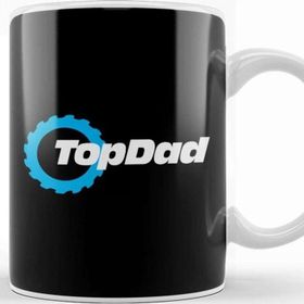 Baskı Dükkanı Top Dad Top Gear Logo Kupa