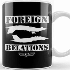 Baskı Dükkanı Top Gun Foreign Relations Kupa Bardak