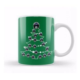 Baskı Dükkanı Top Gun Maverick Christmas Tree Baubles Kupa Bardak