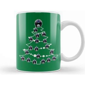 Baskı Dükkanı Top Gun Maverick Christmas Tree Baubles Kupa Bardak